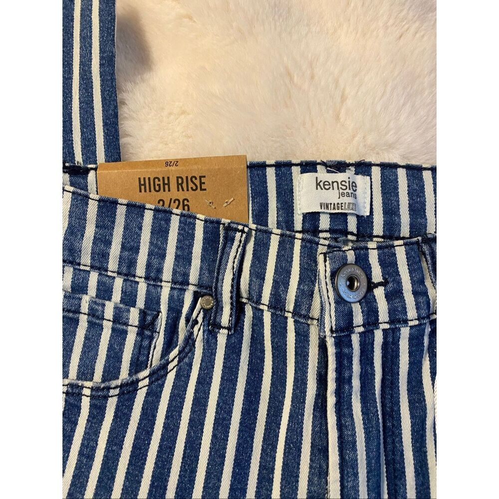 Kensie The Allie high-rise slim straight vintage luxe size 26 - Picture 3 of 15